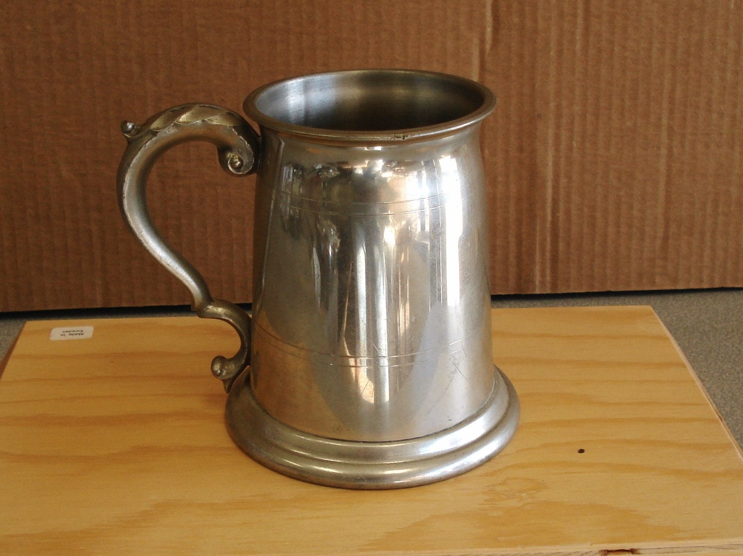 Vintage Leonard English Pewter Beer Stein Mug by npebaysale