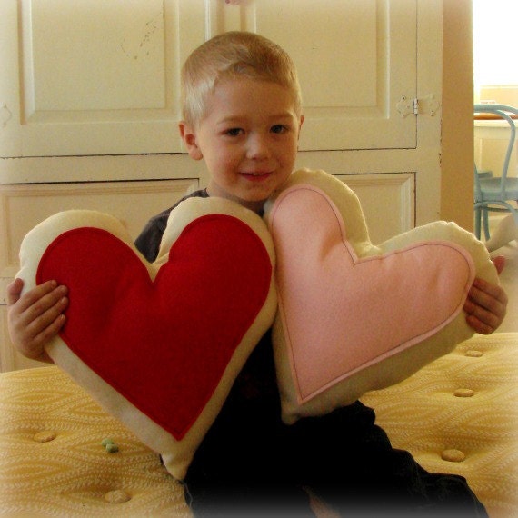 Heart Pillow of  Eco Friendly Felt