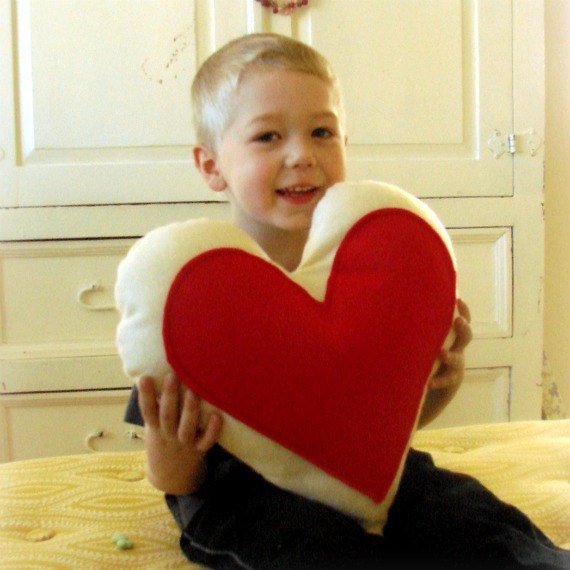 Heart Pillow of Eco Friendly Felt