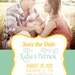 Photo- Save the Date- Customizable (digital file) DIY Printing at home or your choice of printer