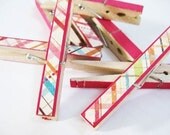 Clothespins Pink Picnic