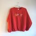 ESPRIT Sweatershirt - Red Retro SWEATSHIRT - Esprit Embroidery