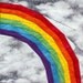 Rainbow paper-piecing quilt pattern PDF