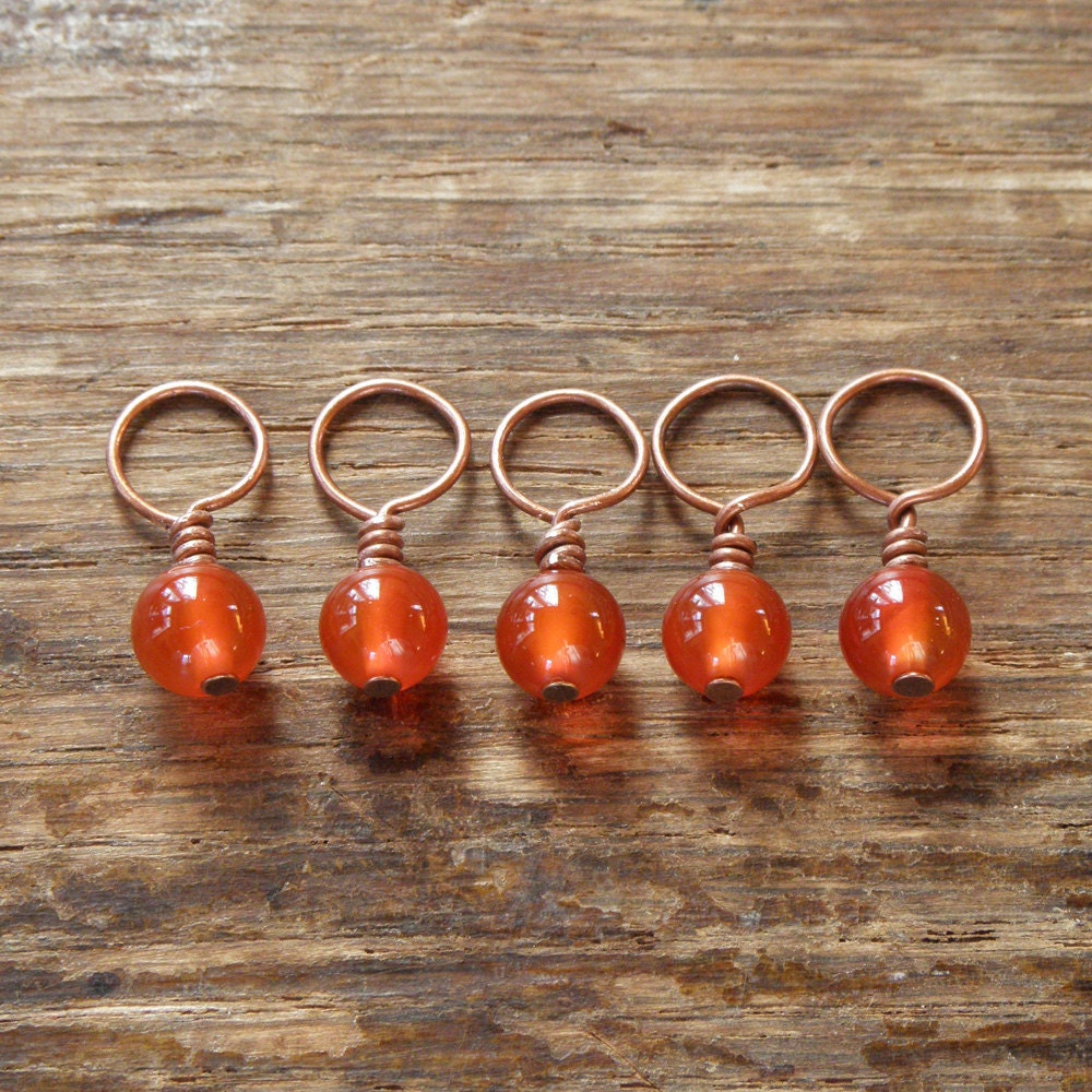 Gemstone Markers - Carnelian