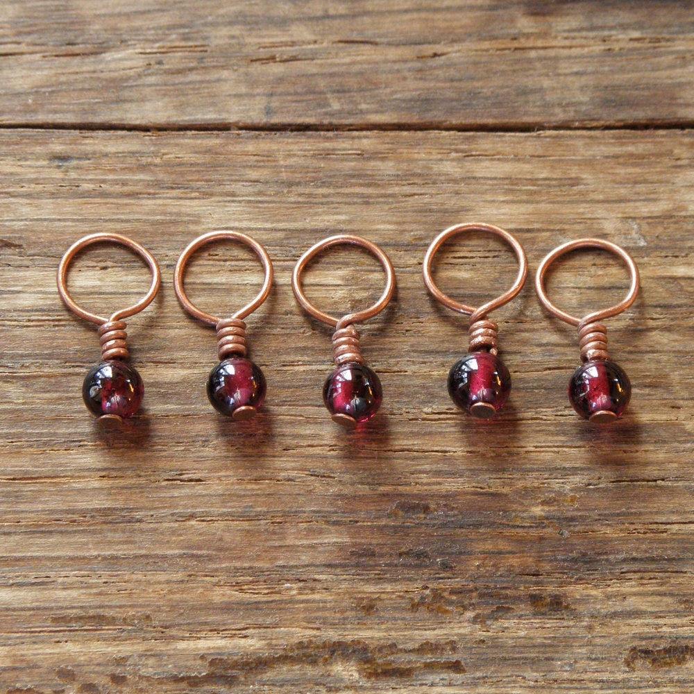 Gemstone Markers - Garnet