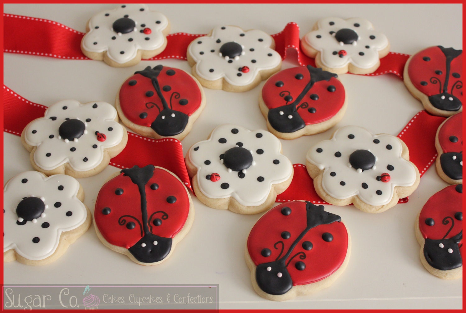 Ladybug/Flower Sugar Cookies