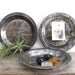 Vintage Pie Tin - Pie Plate, Industrial, Storage, Metal, Organizer, Rustic, Primitive