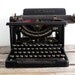Antique Typewriter - Vintage LC Smith and Corona Typewriter