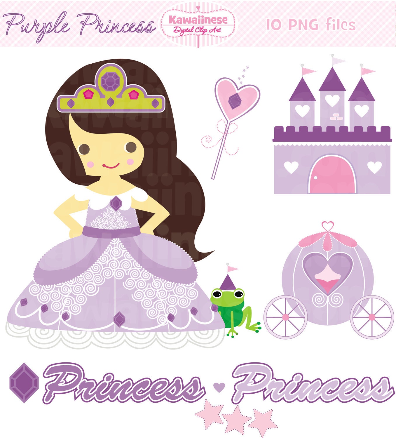 princess clipart etsy - photo #35