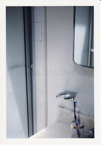 Unique Bathroom Photograph Framed 12x16