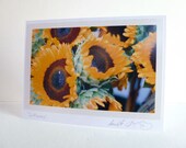 Sunflowers Greeting Card - Get Well Card