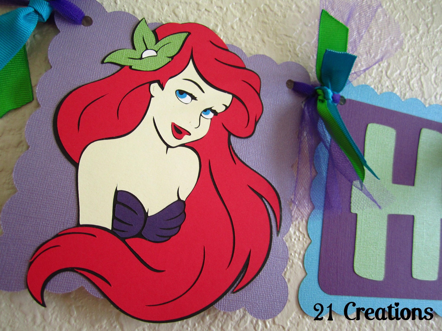 Little Mermaid Birthday Banner Il_170x135