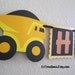 Dump Truck Birthday Banner