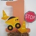Dump Truck Birthday Banner
