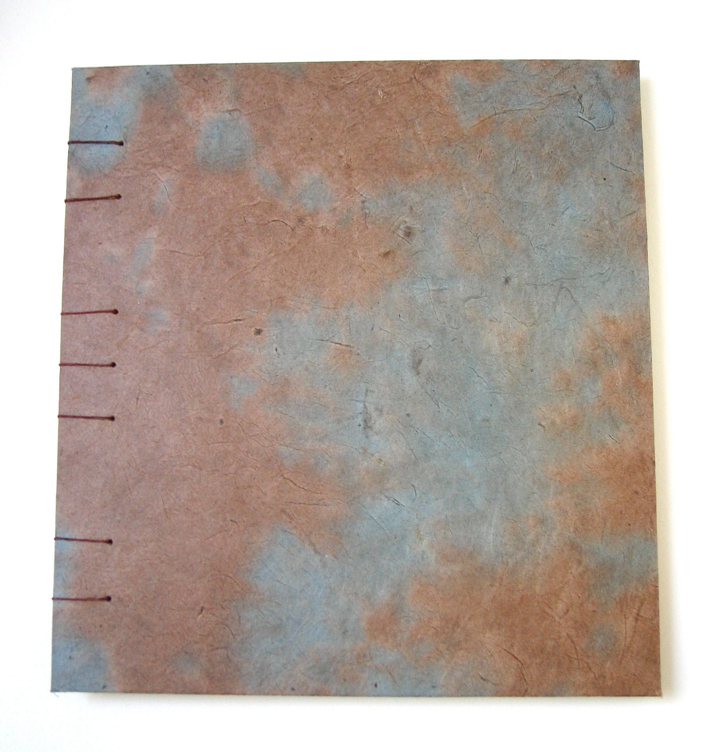 Cloud Sketch Book / Guest Book - Coptic Stitch Binding, Hand Bound, Made to Order