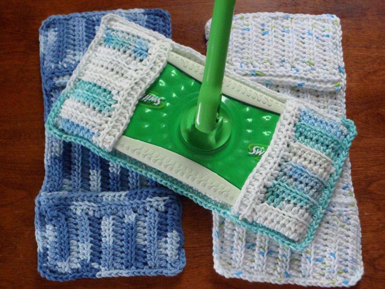Set of 3 Eco Friendly Cotton Swiffer Covers