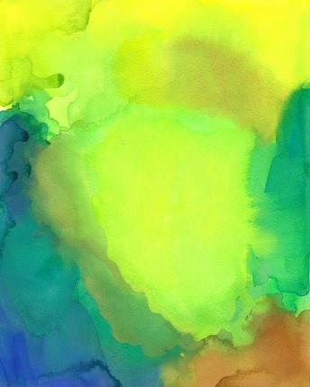 Renewal, Original Watercolor Painting, Abstract art