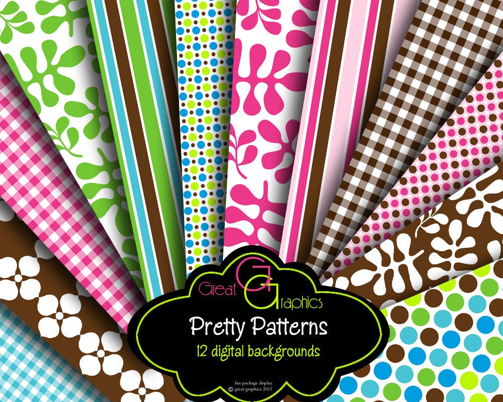 Patterned Paper Digital Pattern Paper Invitation Paper Background Paper Printable Paper Digital Paper Instant Download Il_170x135