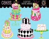 Cake Clipart Cake Clip Art Digital Cake Wedding Cake Clipart Birthday Cake Clip Art Cake Digital Instant Download Il_170x135