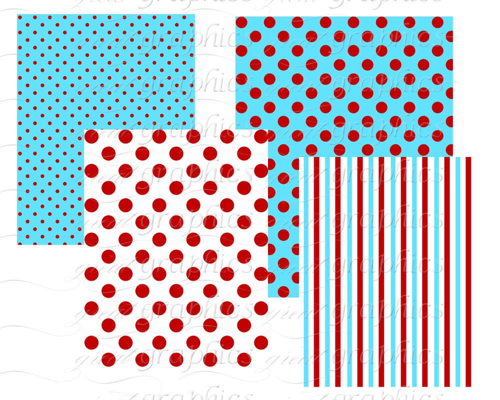 Dr Seuss Digital Paper Dr Seuss Inspired Paper Dr Suess Paper Dr Seuss Party Paper Birthday Party Paper Instant Download