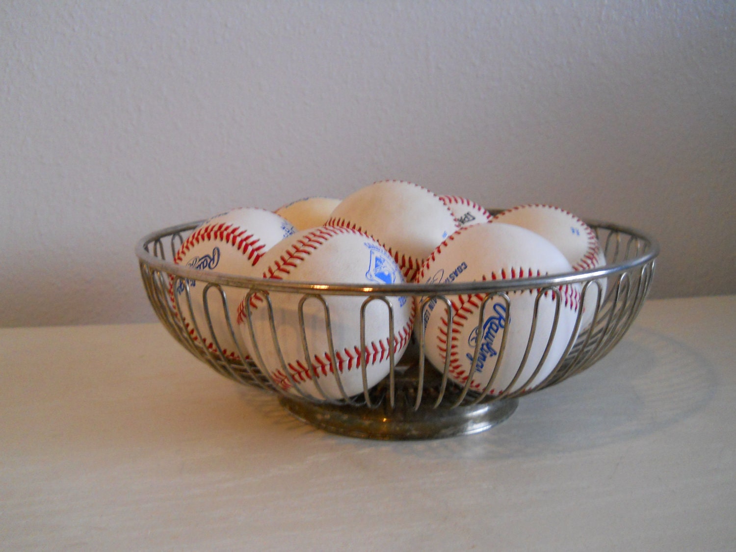 Vintage Metal Basket