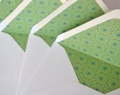 Lined Envelopes, 100% Recycled Content, Set of 8 Mod Circles