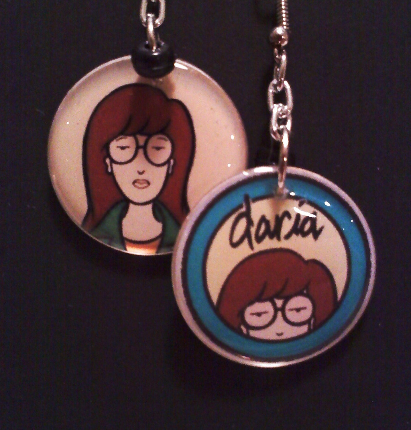Geek Jewelry, Daria Earrings