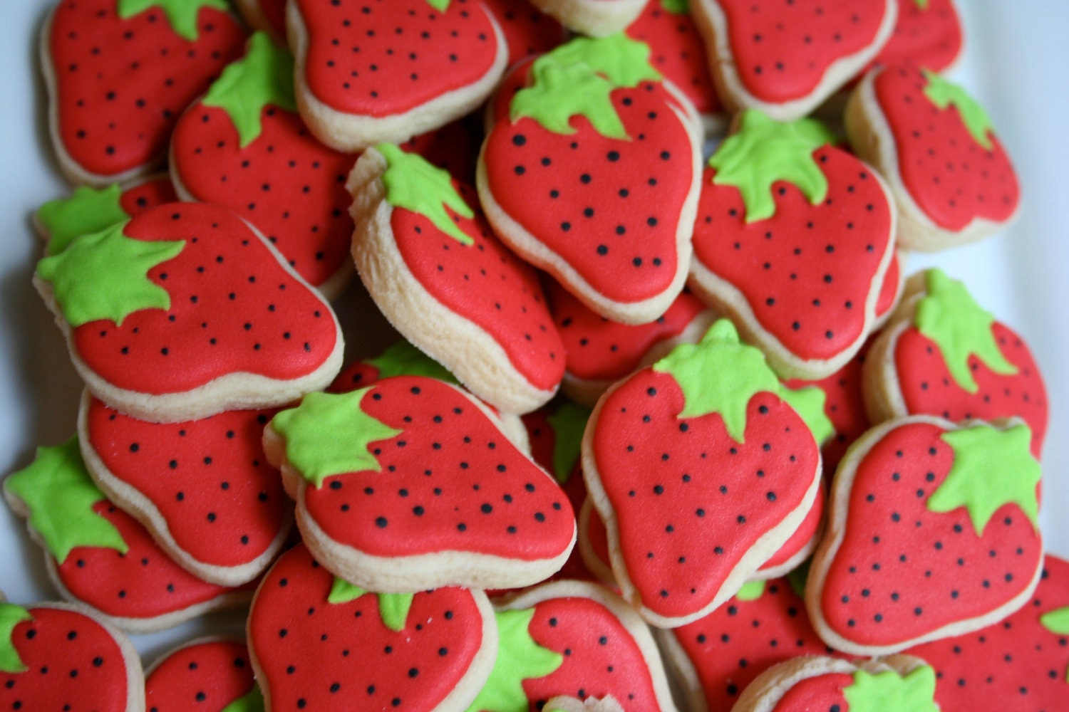 Strawberry Mini cookies 3 Dozen