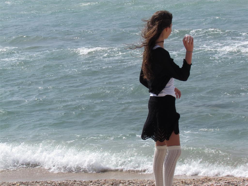 Black Crochet Mini Skirt, Hand knit Mini Skirt, Vintage Inspired Womens Skirt