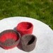 Earth -tones, Felted Nesting Bowls