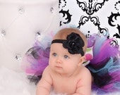 Black Baby headband.Baby Headbands.Newborn headband.Baby Girl Headband.Toddler headband.Hairbow Headband.Baby Bow.Hair Bow .Photography Prop