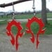 World of Warcraft - Horde Logo Inspired Acrylic Earrings