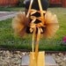 Baby Girl Toddler Cheetah Print Tutu Costume for Halloween, Parties, 0-24 Mos up to 19" Waist