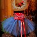 Cowgirl Tutu Costume Ensemble for Toddlers up to 23" Chest Measurement for Pageants, Birthdays, or Dress Up