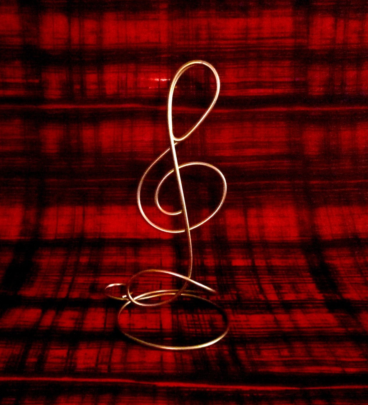 Treble Clef Number Holders musical wedding 3 pcs for Tara