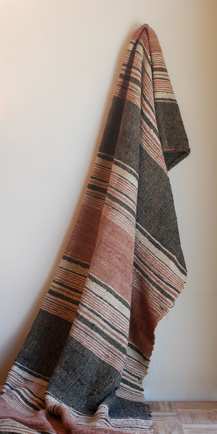Vintage Handwoven Coverlet