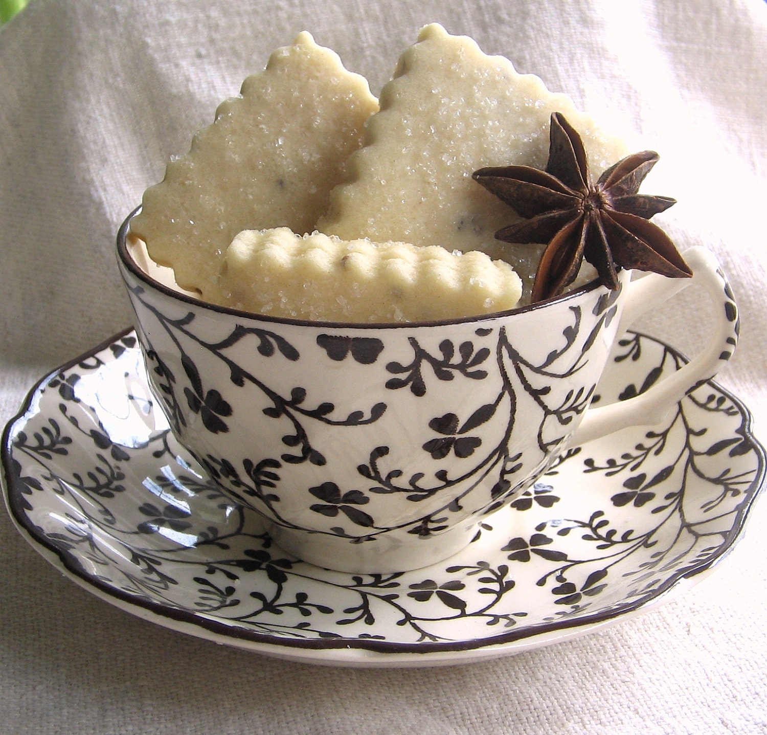 Anise Shortbread 1 Dozen Licorice Cookies