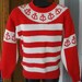 Jantzen Vintage 70's Nautical Sweater Anchor Medium