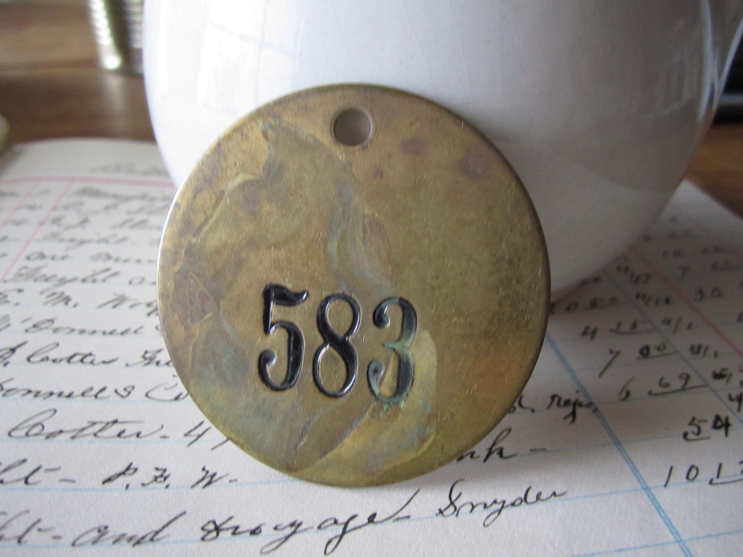 Brass Tag 583