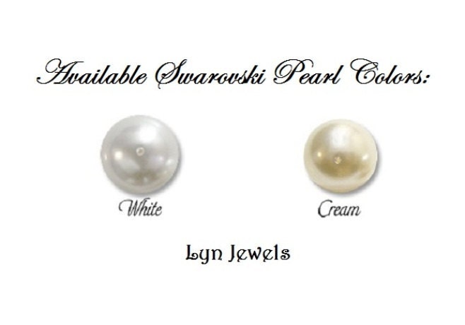 Bridal Haircomb - Pearl Haircomb - Swarovski Pearl Hair Comb - Bridesmaids Hair Accessory - Rhinestone Beads - Renee