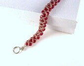 Crystal Cross Weave Bracelet