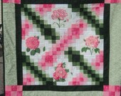 Garden path, wall hanging
