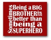 Simple Big Brother Superhero Print Il_170x135