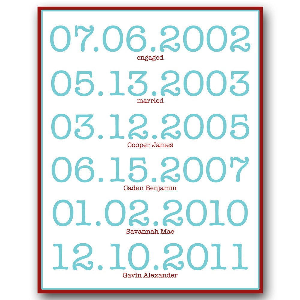 Special Dates Digital Print Il_170x135