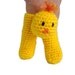 Two Finger Chick Puppet