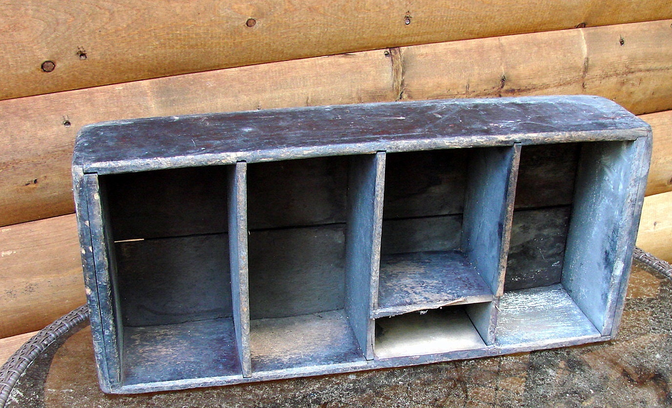 Reserved for Alex Do not Purchase Early 1900s Wooden Storage Tray Make Great Shadow Box