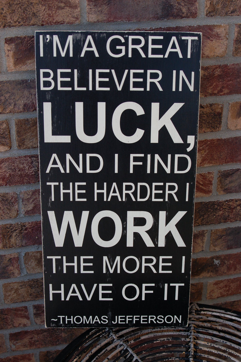 Subway Art - Thomas Jefferson Quote