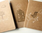Hand painted notebooks