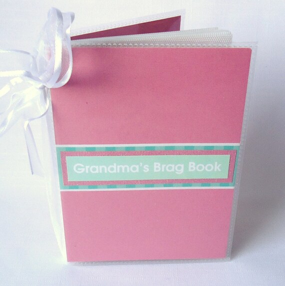 Grandma Brag Book Photo Album Baby Album by BGPaperMemories