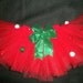 Christmas tutu "Be Merry" custom made sizes Newborn-4t